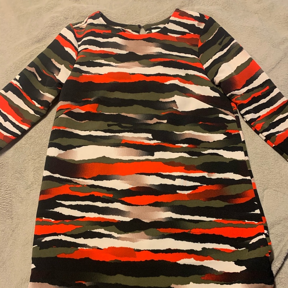 H&M Camouflage Shift Dress